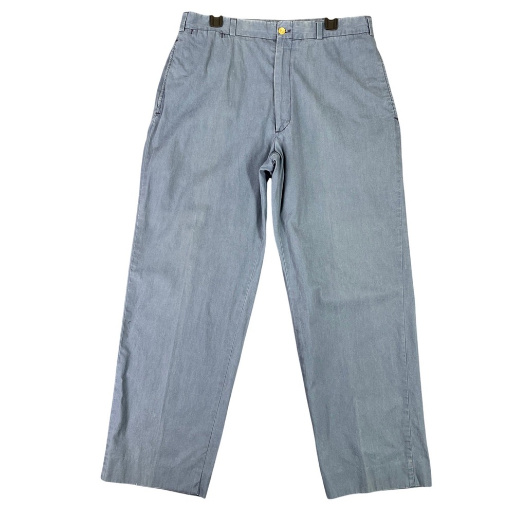 Bills Khakis‎ Flat Front Chino Pants Mens 35x30 Cotton Straight Business Casual